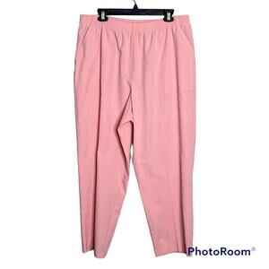 Alfred Dunner Plus size 18W Pants Pink pull on